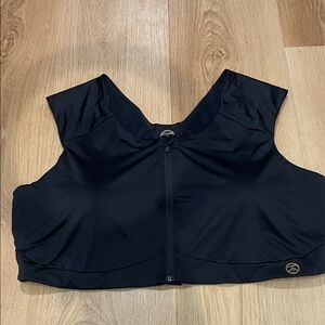 Kinflyte The Freedom II Zip Bra Posture Comfort Back Support Size‎ 4XL